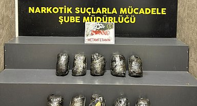 'Alis' tepki verdi, araçtan 10 kilo uyuşturucu çıktı