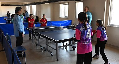 'Masa Tenisi Küçük Kızlar Müsabakaları' tamamlandı
