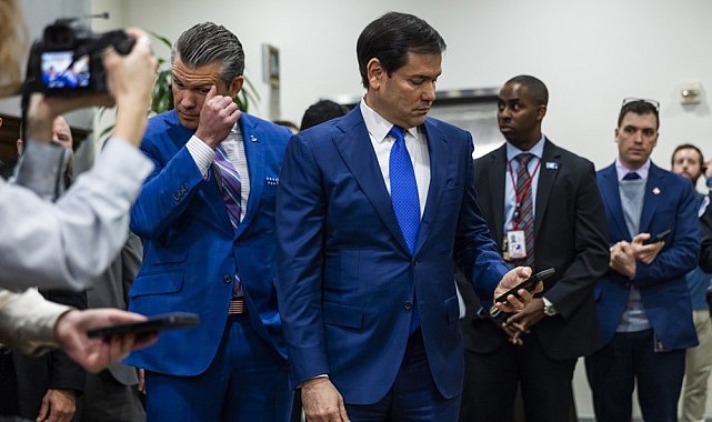 ABD medyası: "Bakan Rubio ve Hegseth'in kaldığı üssün üzerinde İHA'lar tespit edildi"