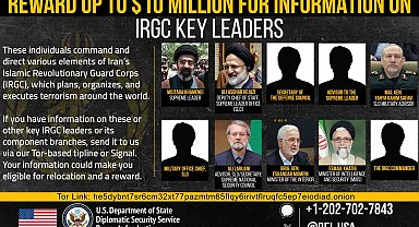 ABD'den İranlı yetkililerin yakalanmasına yardım edecek kişilere 10 milyon dolara kadar ödül