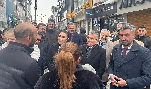 Abdullah Güler'den Ağrı'da teşkilat ve vefa buluşması