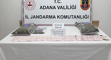Adana'da 2 kilo esrar ele geçirildi, 1 kişi tutuklandı