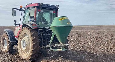 Adilcevaz'da arpa ekimine başlandı