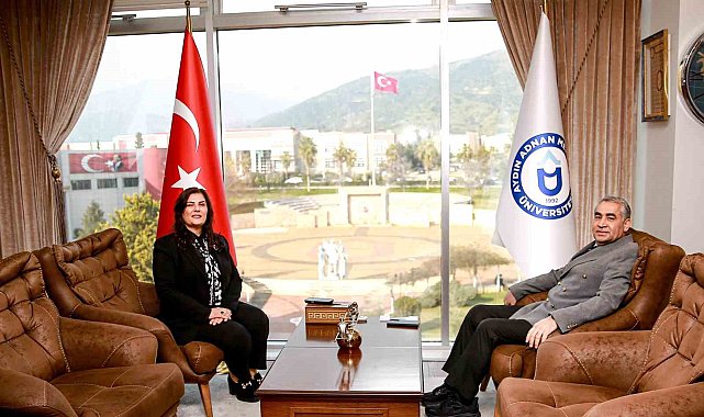 ADÜ Rektörü Kent, Başkan Çerçioğlu'nu ağırladı