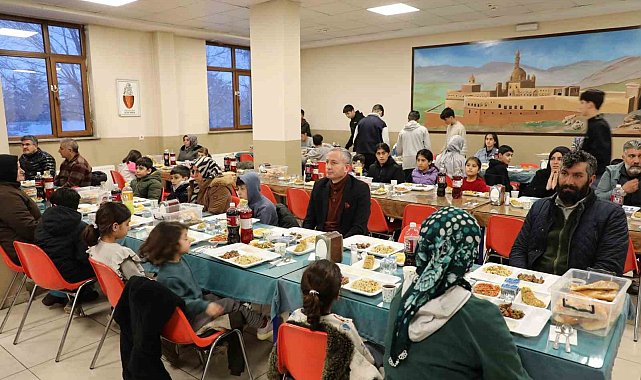 Ağrı'da öğrenci ve velilere yönelik iftar programı düzenlendi