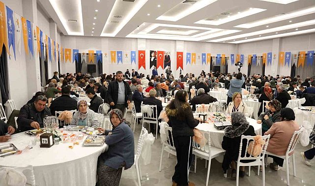 AK Parti Çameli teşkilatı "Gönül Sofrası"nda birlik ve beraberlik mesajı verdi