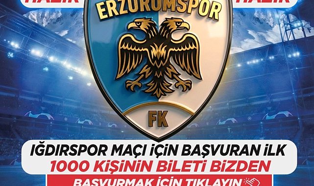 AK Parti'den bin taraftara maç bileti hediyesi