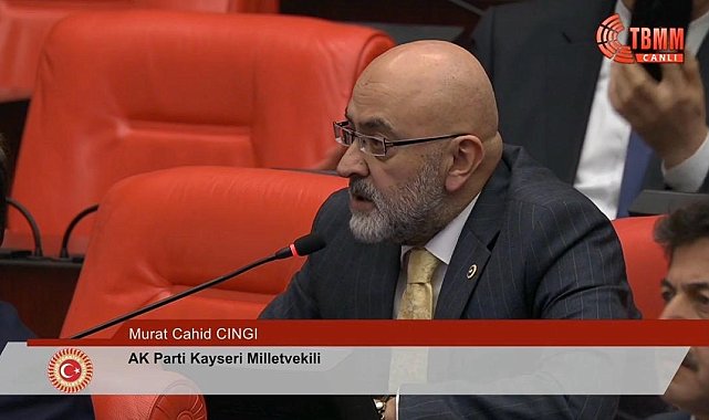 AK Partili Cıngı'dan TBMM'de tescilli pastırma açıklaması: "Hayırlı olsun"