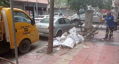 Akdeniz'de temizlik çalışmaları üç vardiya sürüyor