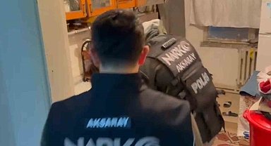 Aksaray'da narkotik ekiplerinden 6 operasyon, 13 tutuklama