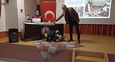 Alaplı'da deprem farkındalığı semineri düzenlendi