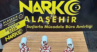 Alaşehir'de sentetik hap operasyonu: 1 tutuklama