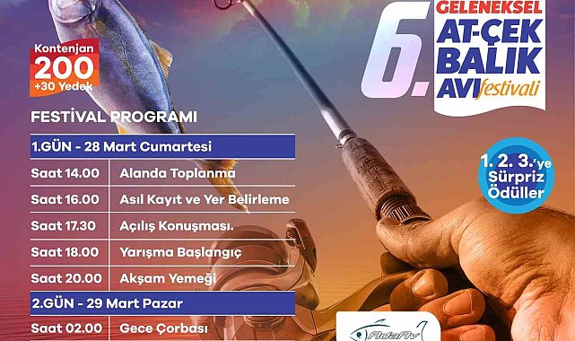 Aliağa'da '6. Geleneksel At-Çek Balık Avı Festivali' coşkusu başlıyor