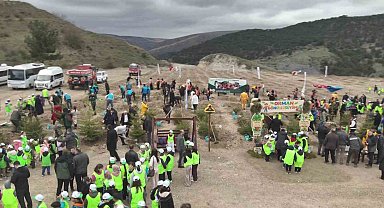 Amasya'da Orman Haftası etkinliği çocuk şenliğine dönüştü