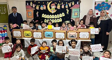 Anamur'da miniklerden Ramazan dayanışması