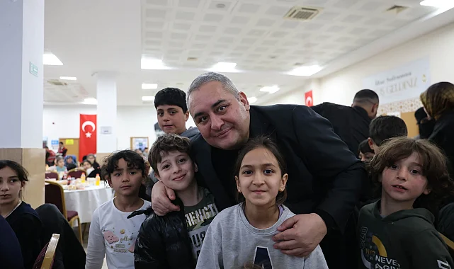 Ankara Keçiören'de yetim ve öksüz çocuklara özel sofra