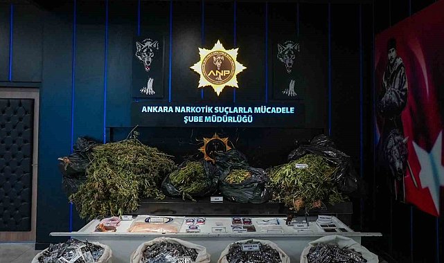 Ankara'da narkotik operasyonu: 105 gözaltı