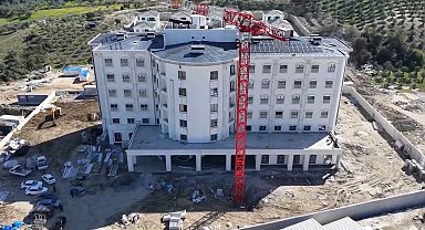 Antakya öğretmenevi ve akşam sanat okulu inşaatında sona gelindi