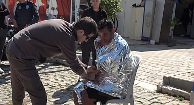 Antalya'da denize açıldığı kano devrildi, suda 3 saat kurtarılmayı beklerken imdadına deniz polisi yetişti