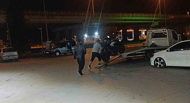 Antalya'da plakasız ve abartı egzozlu motosiklete 62 bin TL ceza kesildi