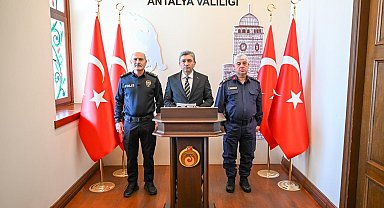 Antalya'da Şubat ayında 8 bin 92 asayiş olayı meydana geldi, yüzde 99.2'si aydınlatıldı