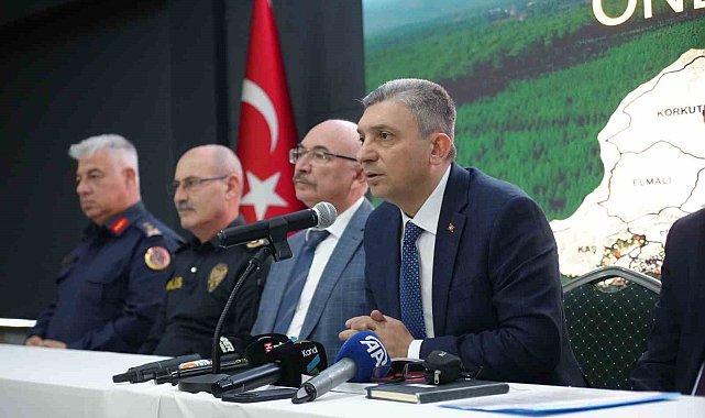 Antalya'dan orman yangınlarına karşı yeni model: Riskli alan ve döneme özel "acil kod" sistemi