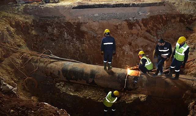 Antalya'da Duraliler 1 Ana İsale Hattı yeniden düzenlendi
