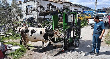 Antalya'da üreticiler yerinde verilen ücretsiz hizmetten memnun