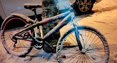 Ardahan'da kar yağışı etkili oldu