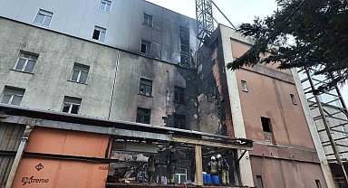 Arnavutköy'de korkutan fabrika yangını