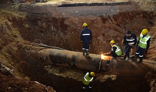 ASAT'tan Duraliler 1 Ana İsale Hattı'nda yoğun mesai