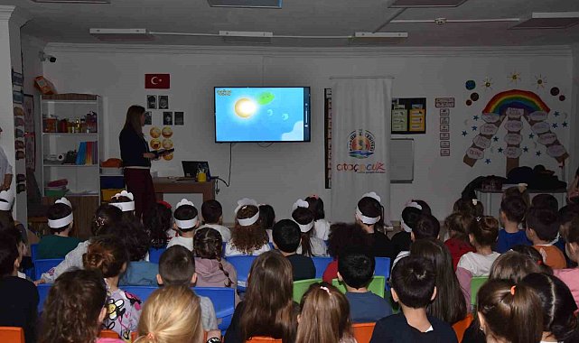 Ata Çocuklu miniklere su tasarrufu farkındalığı
