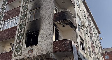 Ataşehir'de madde bağımlısı genç kendi evini ateşe verdi