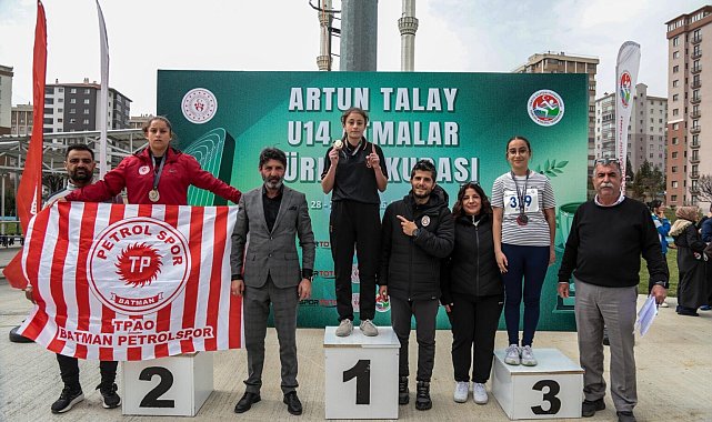 Atmalar Türkiye Kupası'nda Kayseri'ye 3 madalya