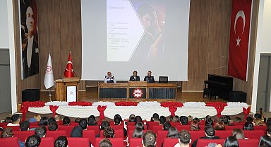 ATÜ'de öğrenciler İBAN dolandırıcılığına karşı bilgilendirildi