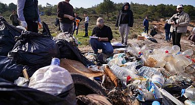 Avrupa Çevre Ajansı Deniz Çöpleri İzleme Programı kapsamında Ayvalık'ta temizlik seferberliği