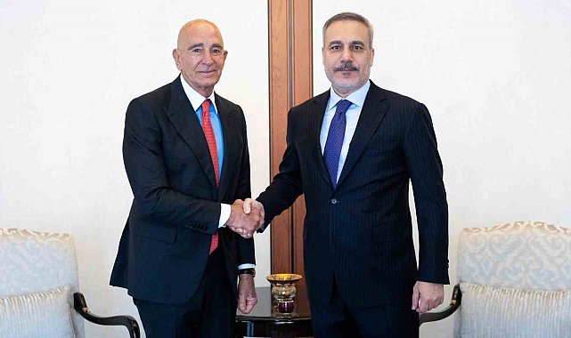 Bakan Fidan, ABD'nin Suriye Temsilcisi Barrack'ı kabul etti