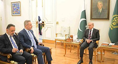 Bakan Fidan, Pakistan Başbakanı Şerif tarafından kabul edildi