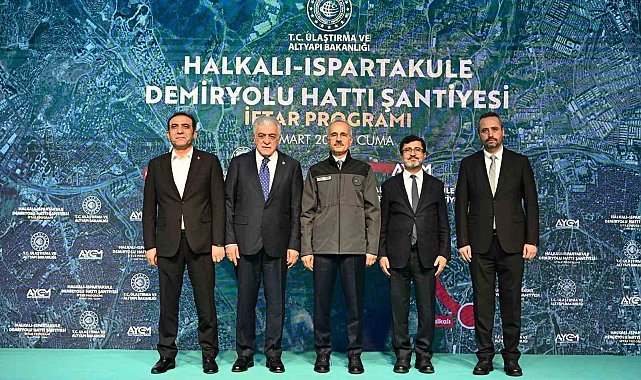 Bakan Uraloğlu: "Halkalı-Ispartakule Hattı'nda sene sonuna kadar yapım çalışmalarını bitirip sene başında test çalışmalarımıza başlayacağız"