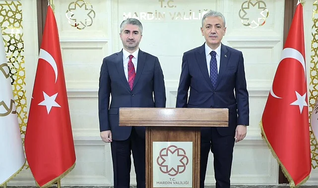 Bakan Yardımcısı Tarıkdaroğlu'ndan Mardin Valiliği'ne ziyaret