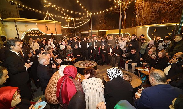 Bakanlar vatandaşlarla ateş başında sohbet etti