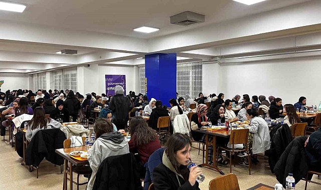 Bala Hatun Yurdu'nda iftar bereketi