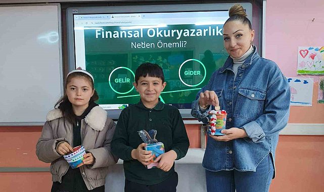 Balıkesir'de öğrencilere ilk ders "Finansal Okuryazarlık"