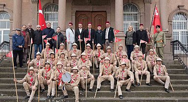 Balıkesirli keşşaflar cepheye uğurlandı