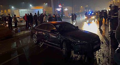 Bartın'da 4 araçlı zincirleme kaza: 2 yaralı