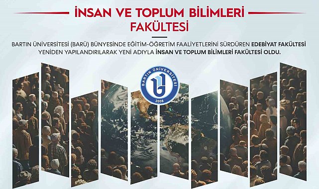 BARÜ Edebiyat Fakültesinin adı "İnsan ve Toplum Bilimleri Fakültesi" oldu