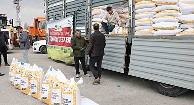 Başkan Altay: "Yüzde 50 hibeli aspir tohumu desteğimiz çiftçimiz için bereketli olsun"