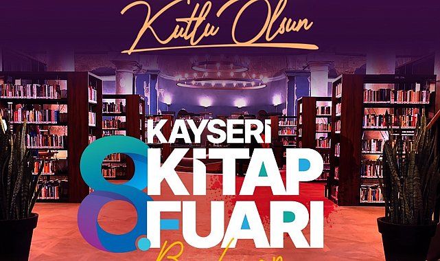 Başkan Büyükkılıç, 62'nci Kütüphane Haftası'nda 8. Kayseri Kitap Fuarı'nın müjdesini verdi