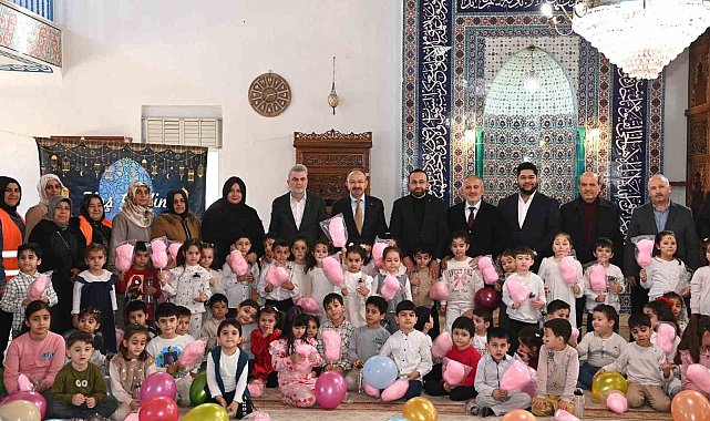 Başkan Görgel, miniklerin tekne orucu heyecanına ortak oldu