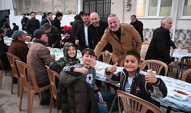 Başkan Karabatı sokak iftarında vatandaşlarla buluştu